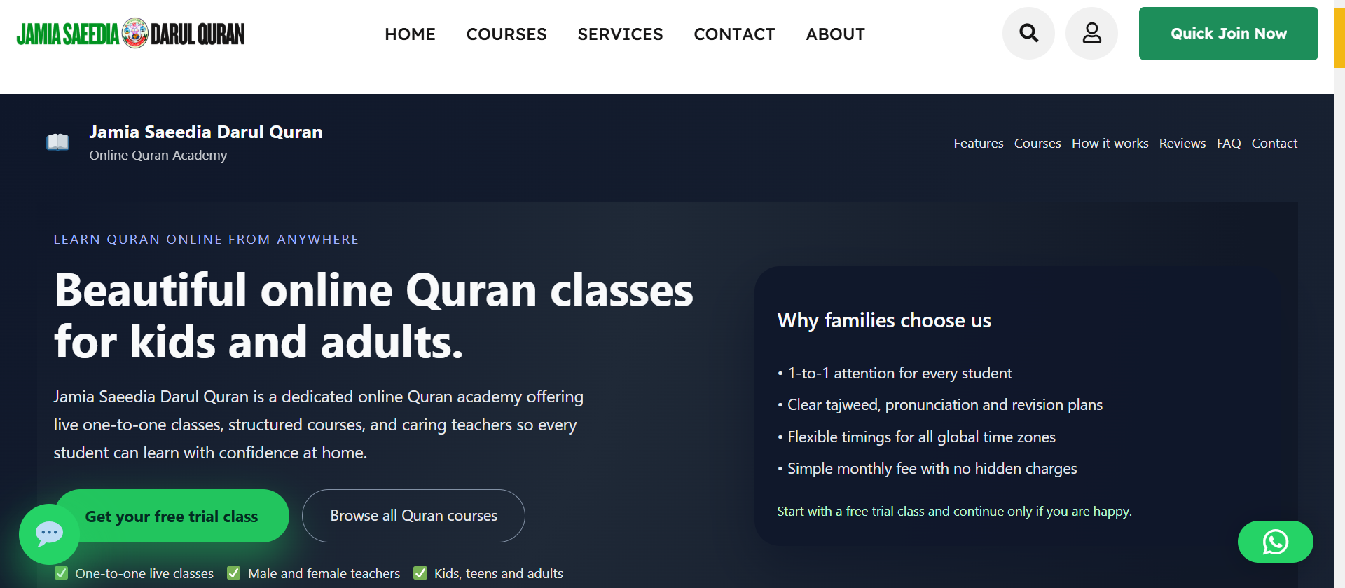 Jamia Saeedia Darul Quran