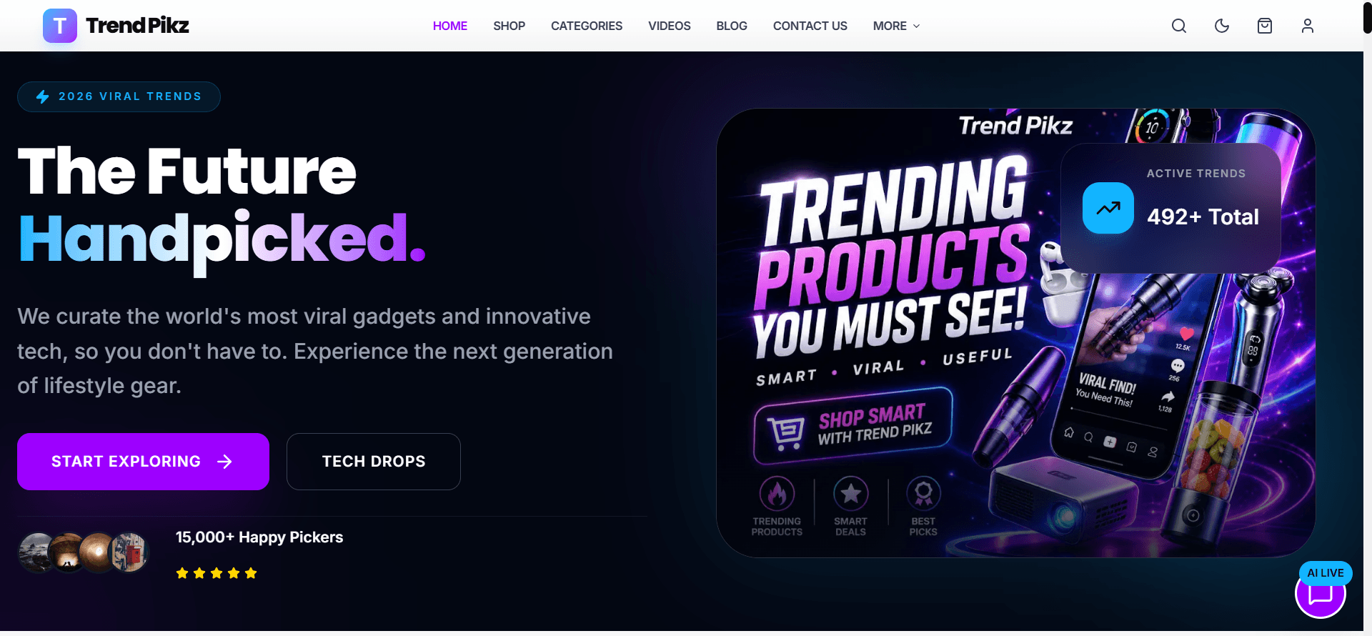 Trend Pikz - Viral Trends & Innovative Gadgets