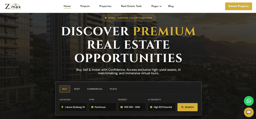 Z Max Properties