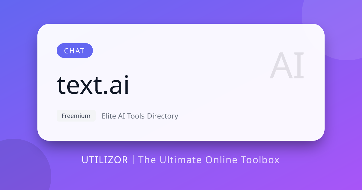 text.ai Review: Use AI Directly in WhatsApp & Telegram 2026