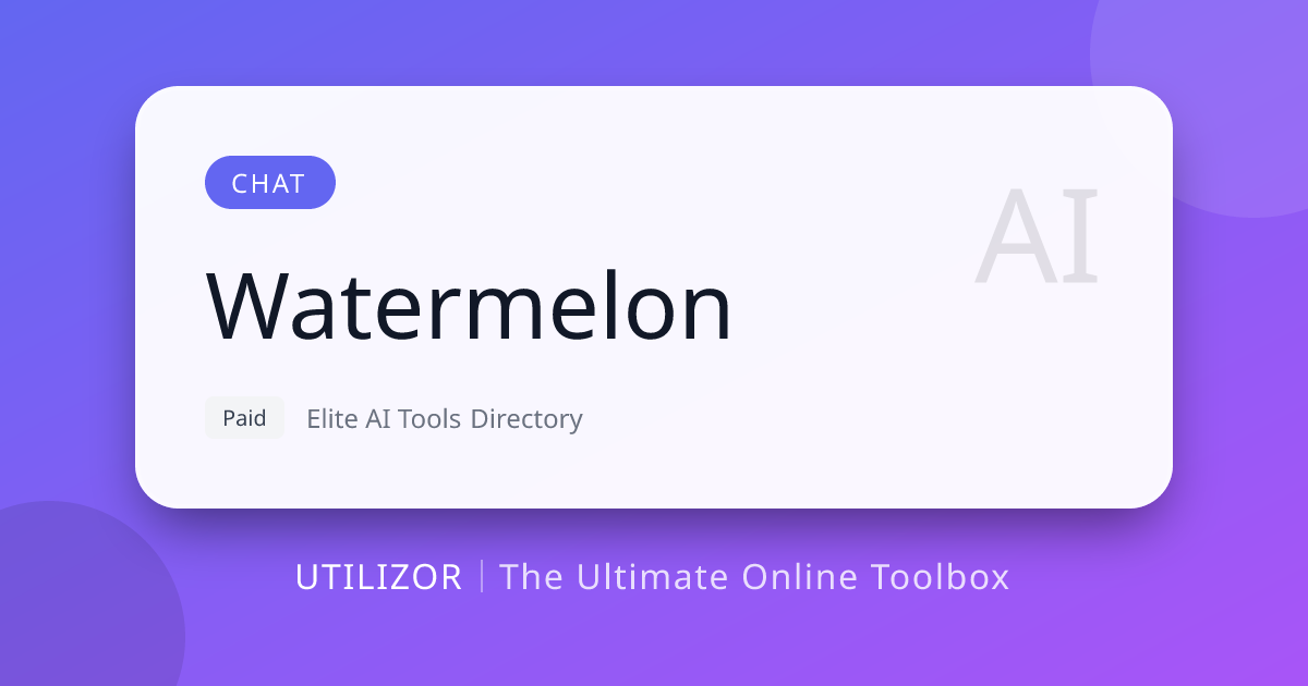 Watermelon Review: The Smartest AI Chatbot for Business 2026