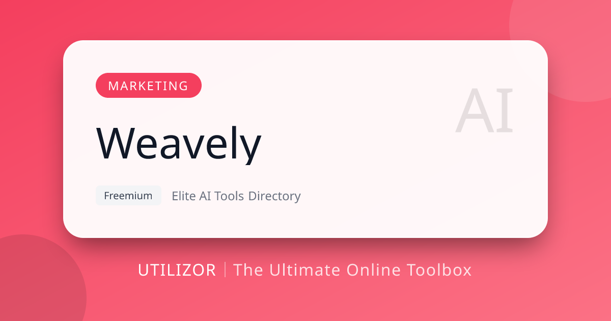 Weavely Review: The Easiest AI-Powered Form Builder 2026