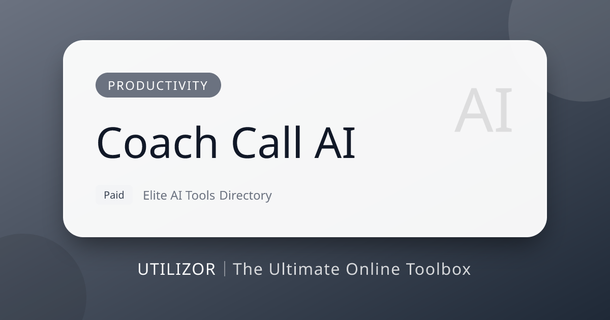 Coach Call AI Review: The Best Accountability App 2026