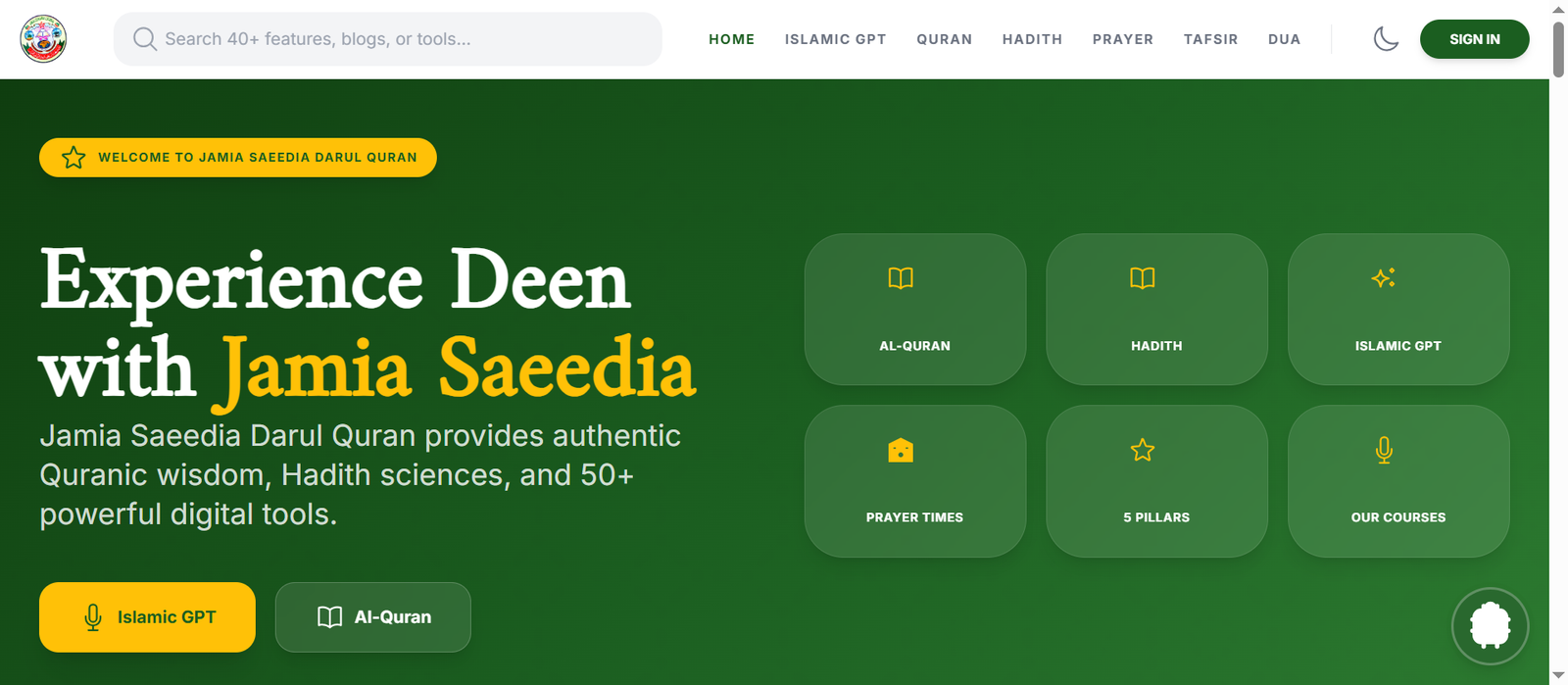 Jamia Saeedia Darul Quran